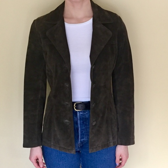 Suede Spring Jacket - Picture 1 of 8